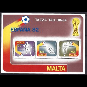 Malta postfrisk AFA 660-662 miniark