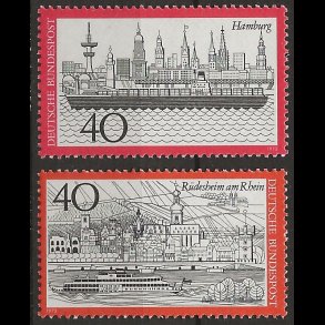 Vesttyskland Tyskland AFA nr. 1719-1720