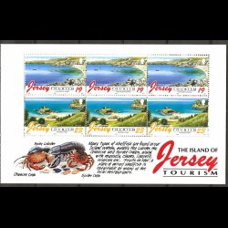 Jersey AFA 738-743 postfrisk hfte se billeder 4 stk af hver