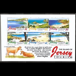 Jersey AFA 738-743 postfrisk hfte se billeder 4 stk af hver