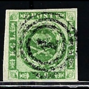 Danmark AFA 8 stemplet AFA kr. 1.200,00