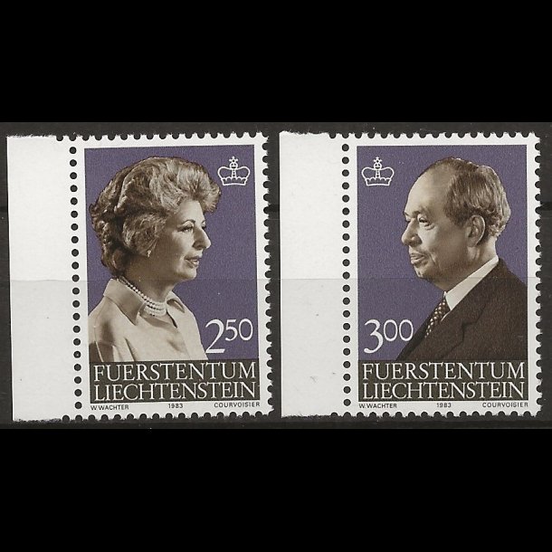 Liechtenstein postfrisk AFA nr. 822-823