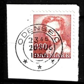Brevklip m/bystempel Odense - 161