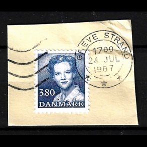 Brevklip m/bystempel Greve Strand - 162