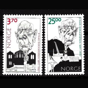 Norge postfrisk AFA 1255-1256