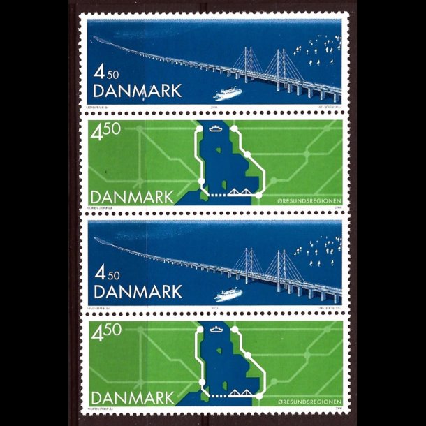 Danmark parstykker postfrisk AFA 1254-1255 s8