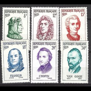 Frankrig postfrisk AFA 1118-1123