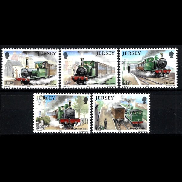 Jersey postfrisk AFA 345-349