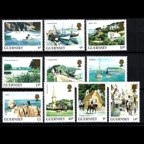 Guernsey postfrisk AFA 281-290