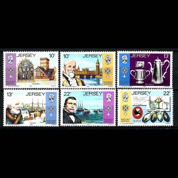 Jersey postfrisk AFA 350-355