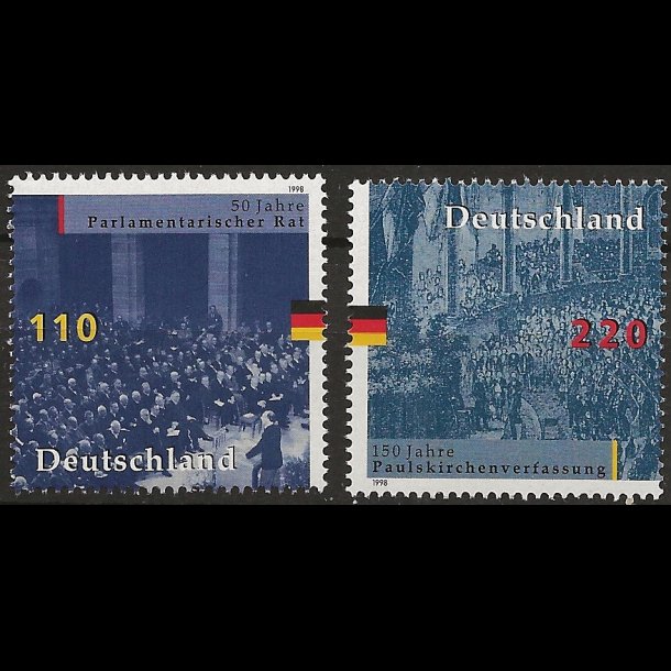 Vesttyskland Tyskland AFA nr. 2927-2928