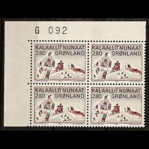 Gr�nland marginalblok postfrisk G 092
