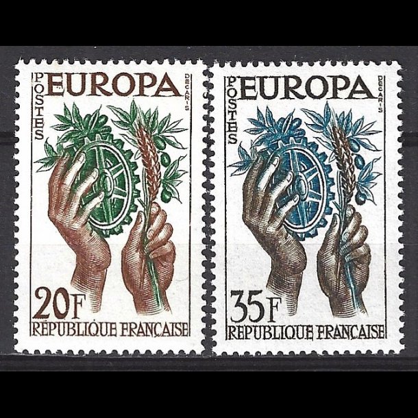 Frankrig postfrisk AFA 1165-1166