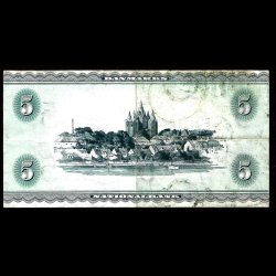 Danmark 5-kroner 1959-C0 Sieg 129 kval. 1/F