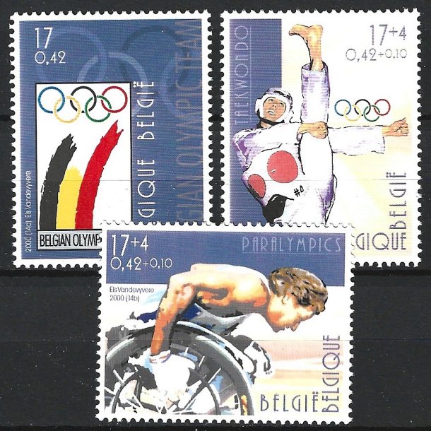 Belgien postfrisk AFA 2967-2969