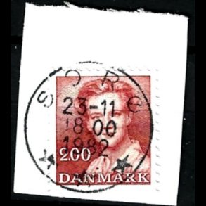 Brevklip m/bystempel Sor� - 175