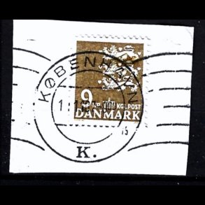 Brevklip m/bystempel K�benhavn - 179