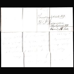 Danmark skillingsbrev AFA 13 med indhold se billeder