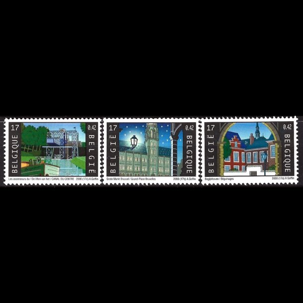 Belgien postfrisk AFA 2982-2984