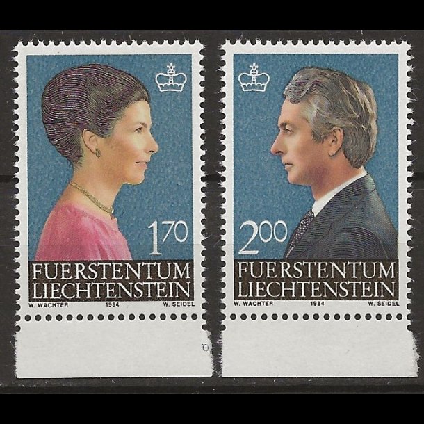 Liechtenstein postfrisk AFA nr. 858-859