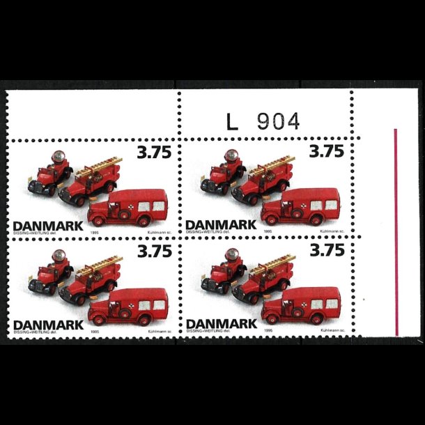 Danmark postfrisk marginalblok L904