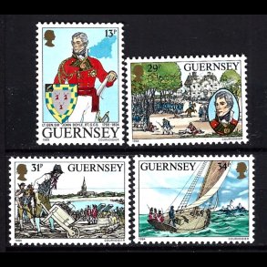 Guernsey postfrisk AFA 303-306