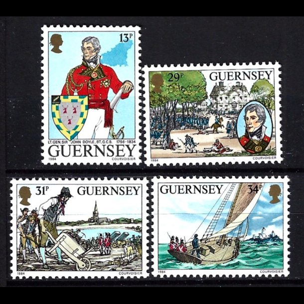 Guernsey postfrisk AFA 303-306