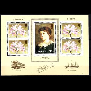 Jersey postfrisk AFA 362-363 miniark