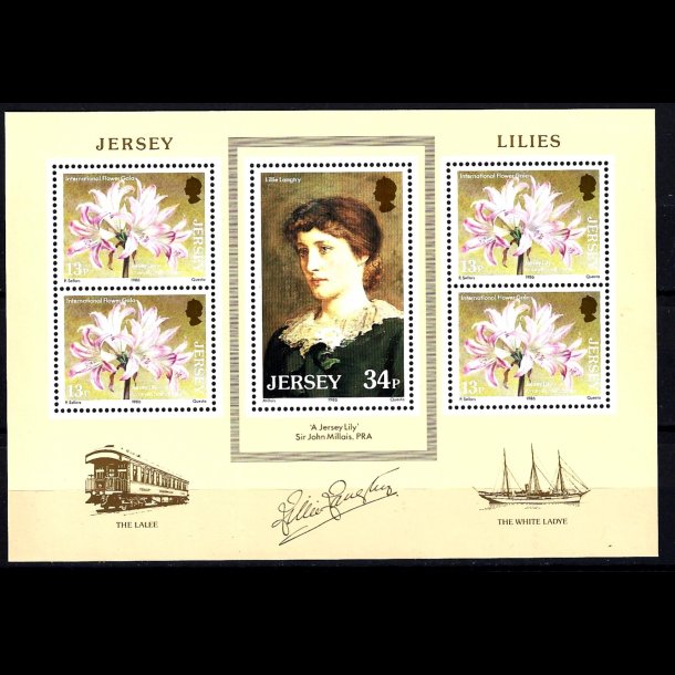 Jersey postfrisk AFA 362-363 miniark