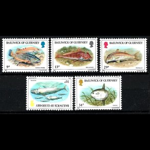 Guernsey postfrisk AFA 307-311