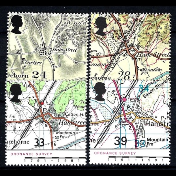England postfrisk AFA 1491-1494