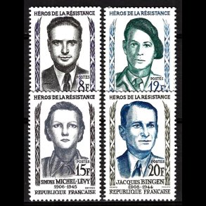 Frankrig postfrisk AFA 1202-1205