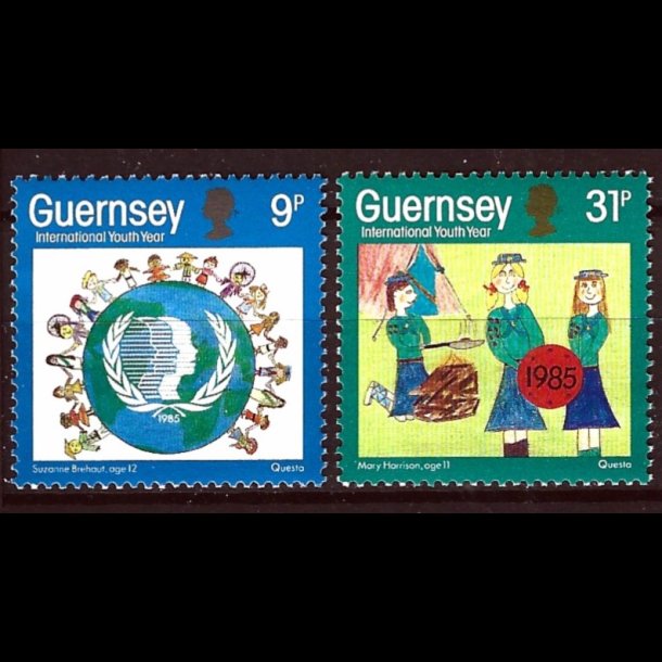 Guernsey postfrisk AFA 314-315