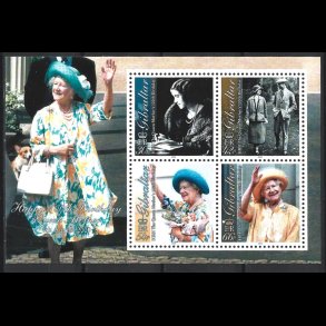 Gibraltar postfrisk AFA 933-936 miniark