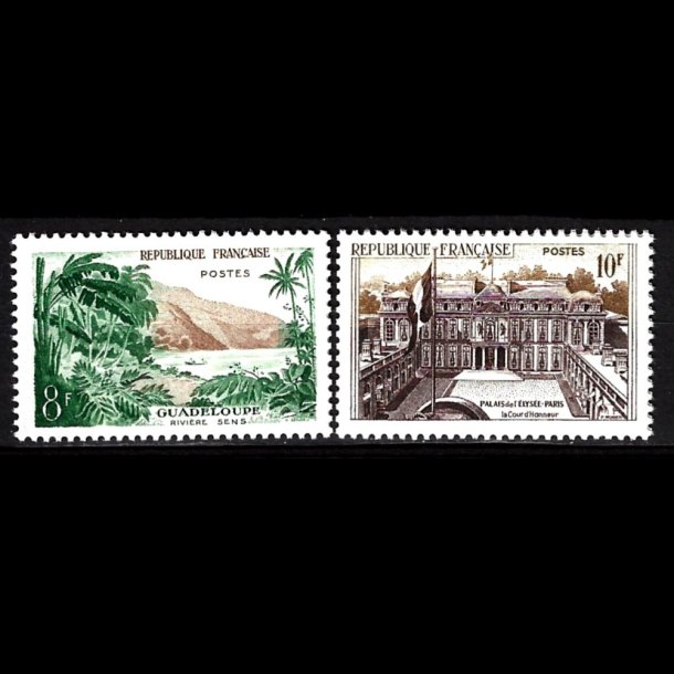 Frankrig postfrisk AFA 1168-1169