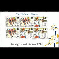 Jersey AFA 777-782 postfrisk prestigehfte se billeder 4 stk af hver