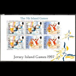 Jersey AFA 777-782 postfrisk prestigehfte se billeder 4 stk af hver