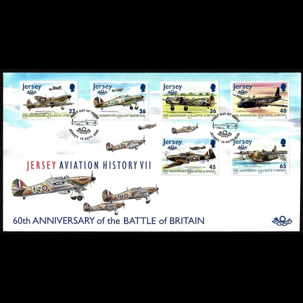 Jersey AFA 941-946 FDC