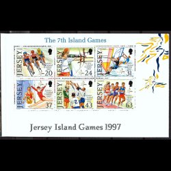 Jersey AFA 777-782 postfrisk prestigehfte se billeder 4 stk af hver