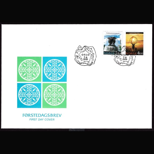 Norge FDC AFA 1064-1065