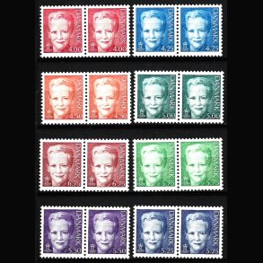 Danmark parstykker postfrisk AFA 1242-1249 s8