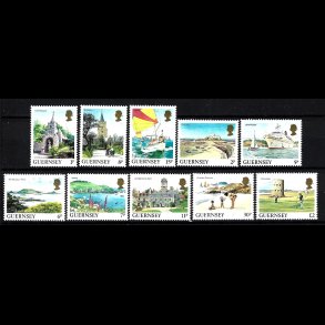 Guernsey postfrisk AFA 318-327