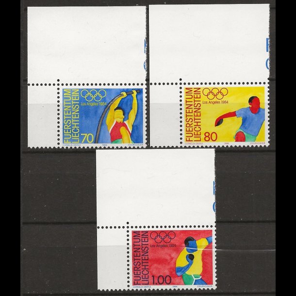 Liechtenstein postfrisk AFA nr. 840-842