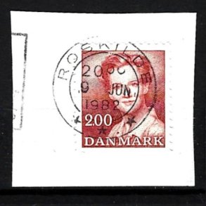 Brevklip m/bystempel Roskilde - 182