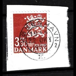 Brevklip m/bystempel K�benhavn - 184