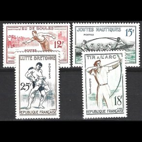 Frankrig postfrisk AFA 1206-1209