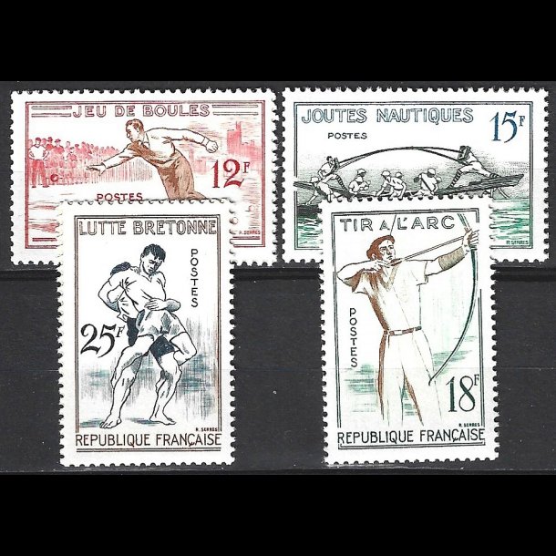 Frankrig postfrisk AFA 1206-1209