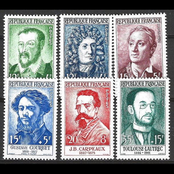 Frankrig postfrisk AFA 1213-1218