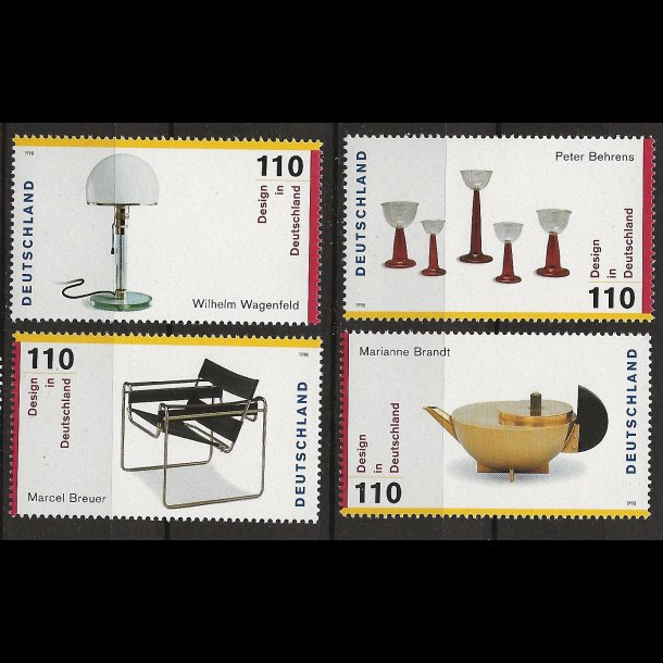 Vesttyskland Tyskland AFA nr. 2942-2945