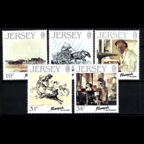 Jersey postfrisk AFA 378-382